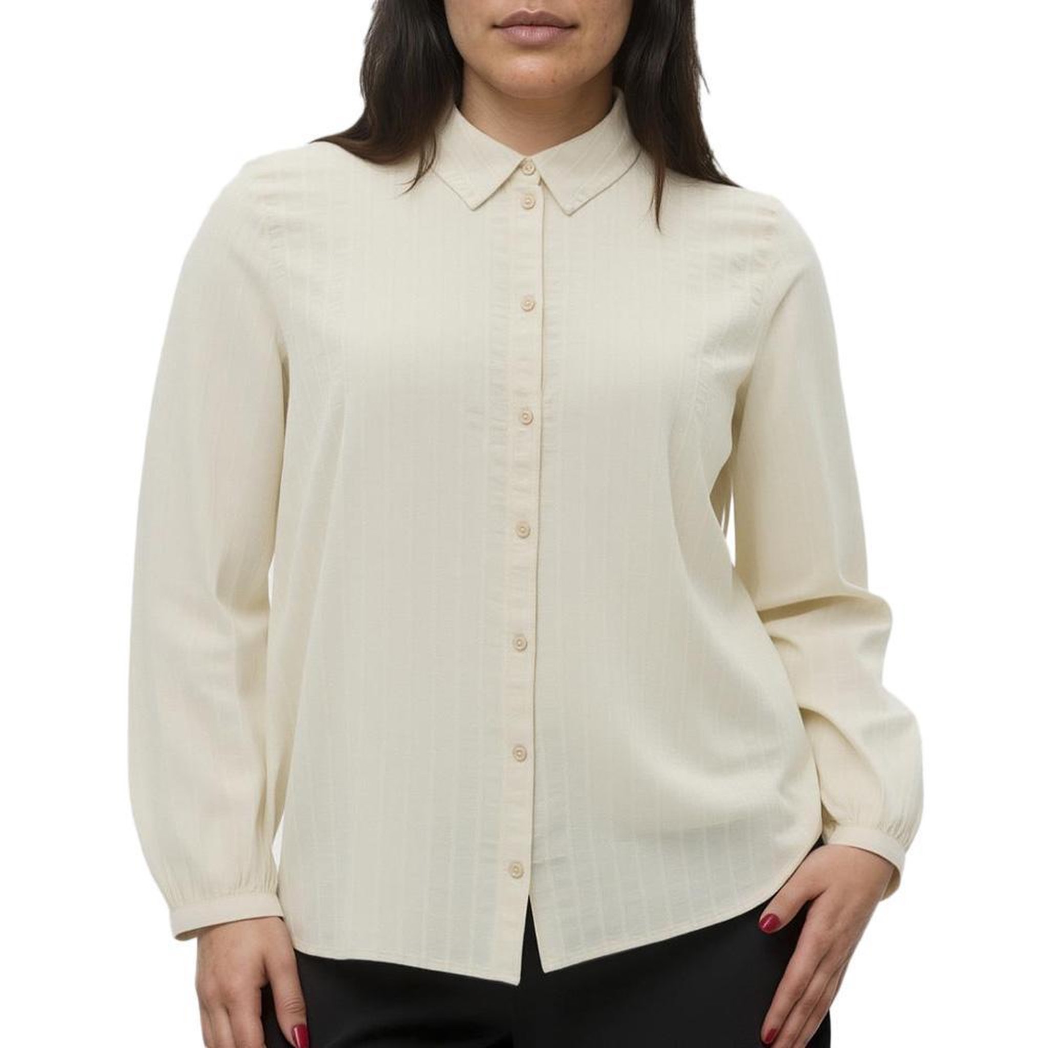 Vero Moda Chemise Beige Femme Vero Moda Floretta. Coloris disponibles : Beige