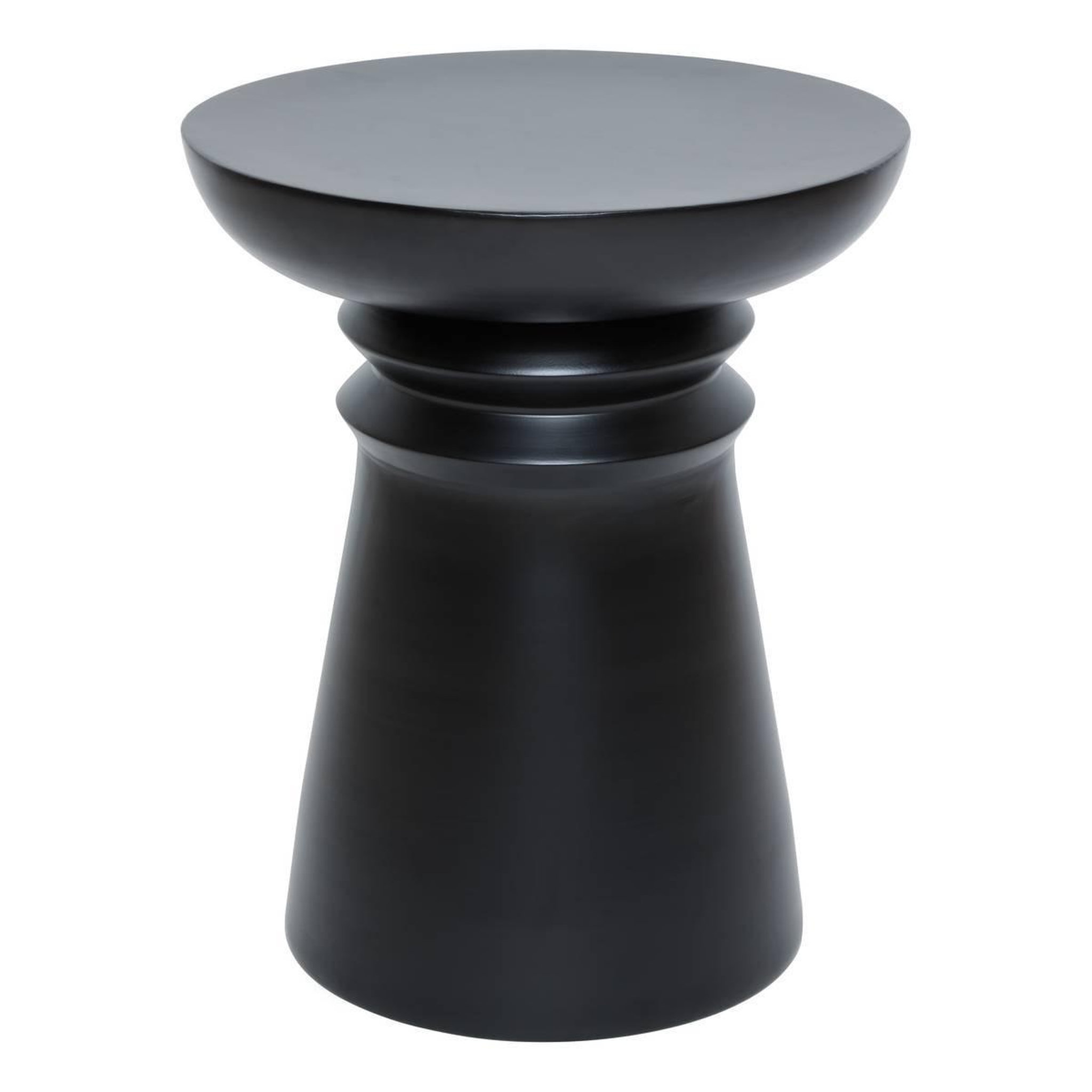 ATMOSPHERA Table d'Appoint Totem  Jaya  43cm Noir