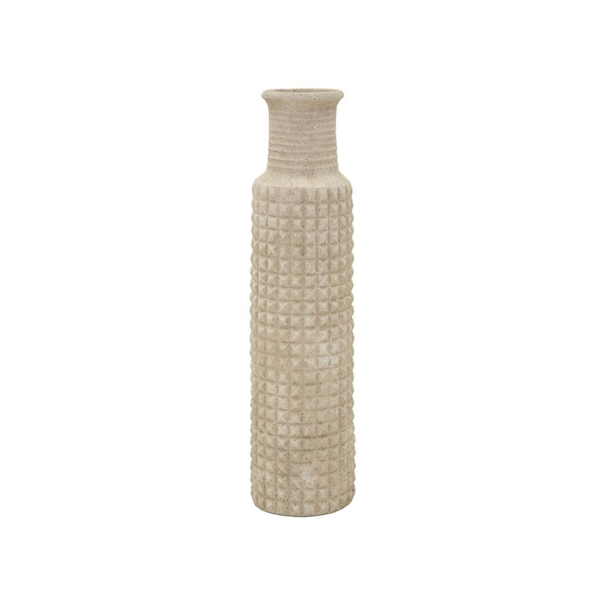 Paris Prix Vase Design Effet Sable  Sand  110cm Beige