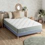 Voir la diapositive 2 : IDLITERIE Ensemble matelas Ressort 7 zones HYGGE + Sommier + couette + oreillers Fabriqué en France