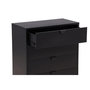 Voir la diapositive 5 : Paris Prix Commode Design 4 Tiroirs  Piring  98cm Noir