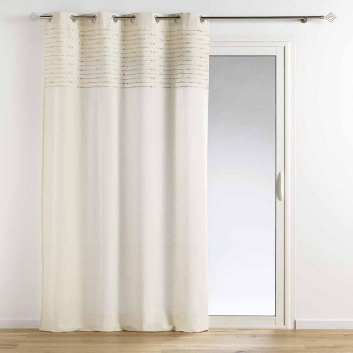 Paris Prix Rideau à Œillets  Golden Sunset  140x240cm Naturel