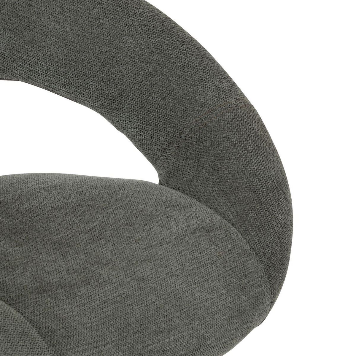 TOILINUX Lot de 2 chaises de bar en tissu SACHA