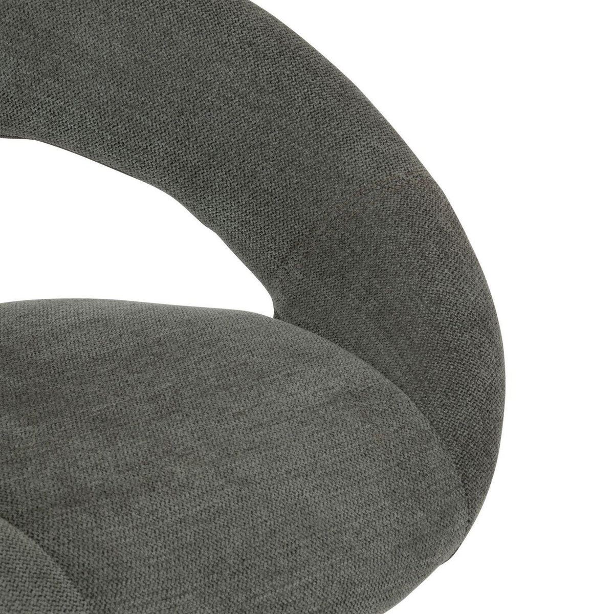 TOILINUX Lot de 2 chaises de bar en tissu SACHA