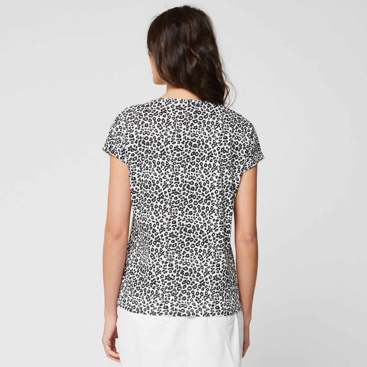 INEXTENSO T-shirt écru femme