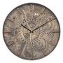 Voir la diapositive 1 : ATMOSPHERA Horloge Déco  Deyan  50cm Marron