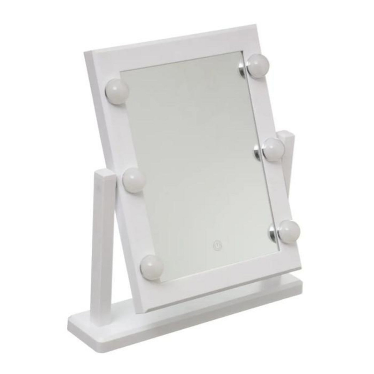 FIVE Miroir LED à Poser  Hollywood  40cm Blanc