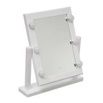 FIVE Miroir LED à Poser  Hollywood  40cm Blanc