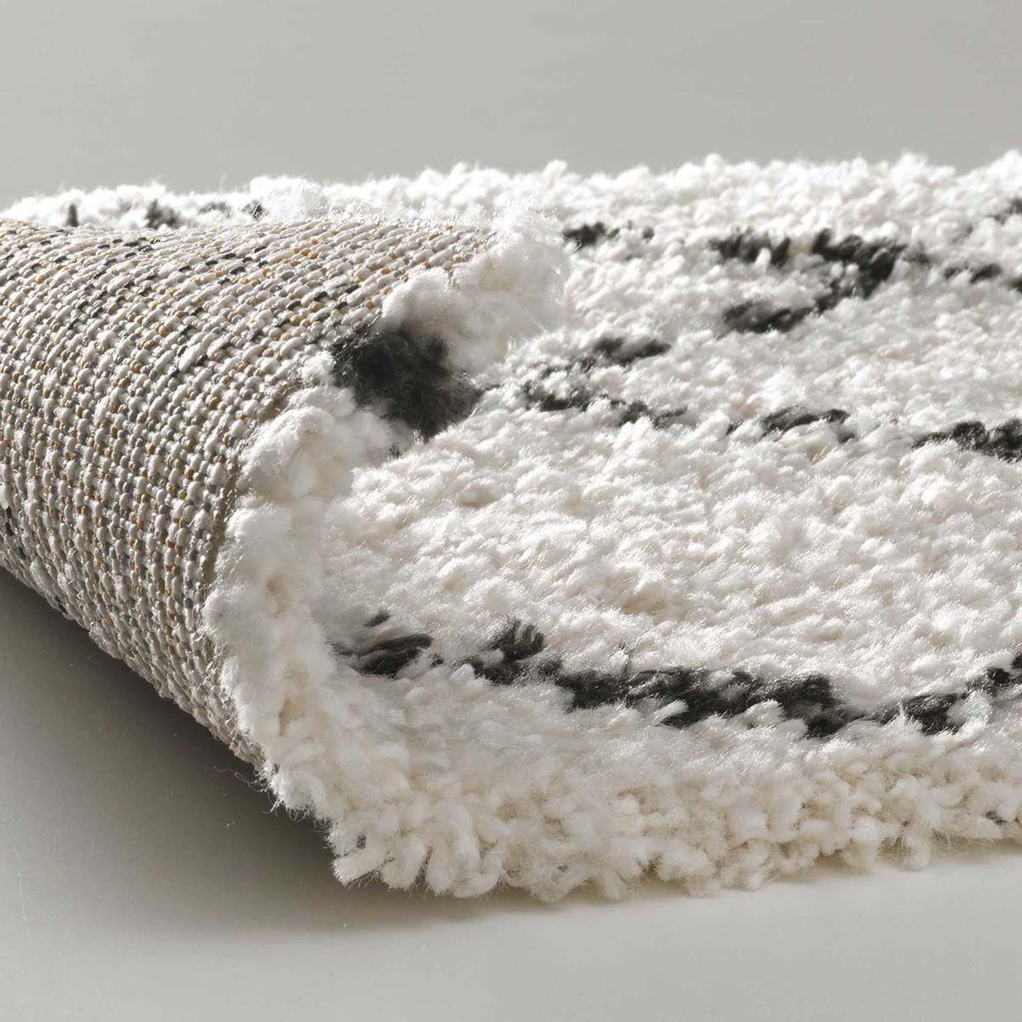 Voir la diapositive 2 : Douceur d'Intérieur Tapis déco imprimé  saoura  120x170cm beige