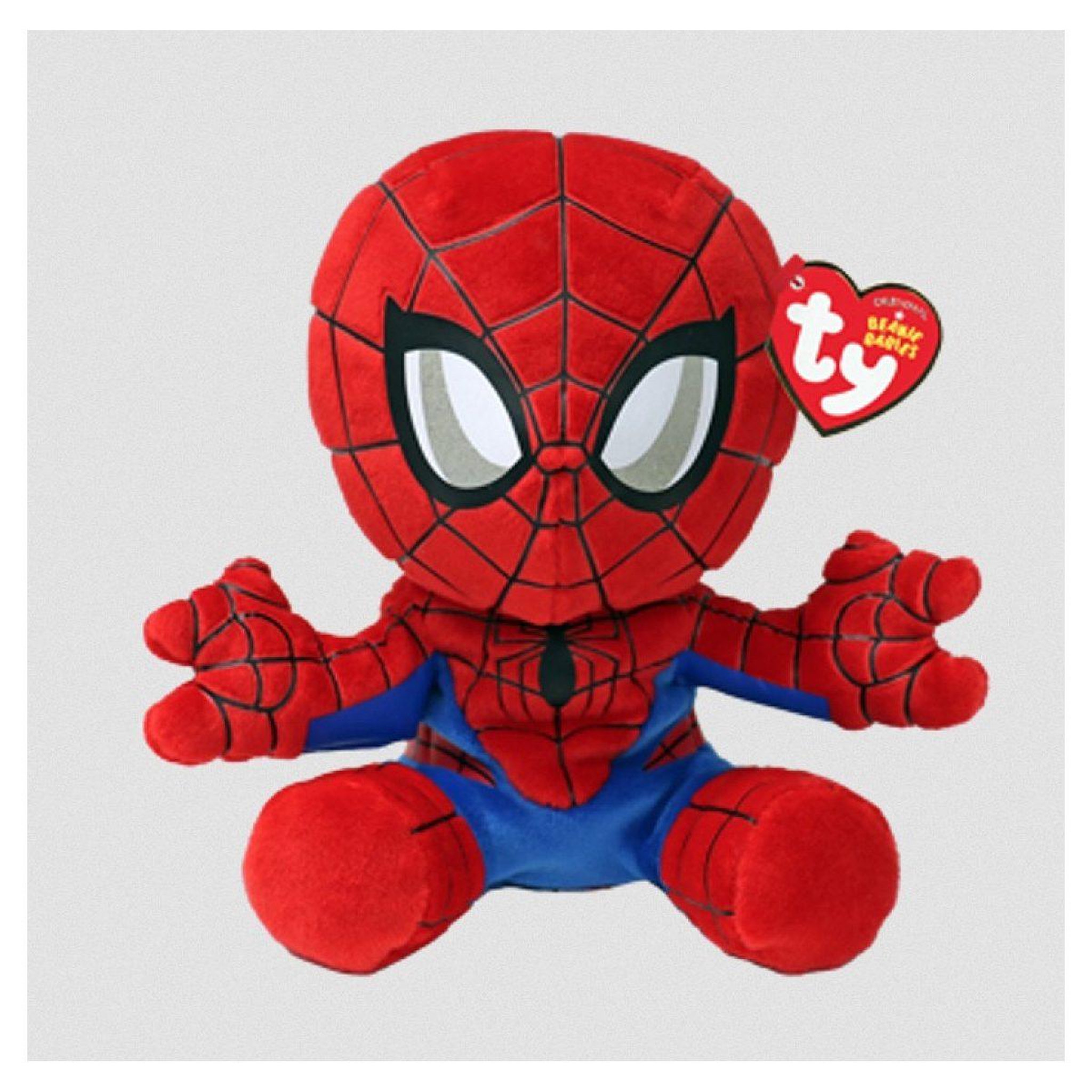 Voir la diapositive 2 : Ty Spiderman peluche  soft small