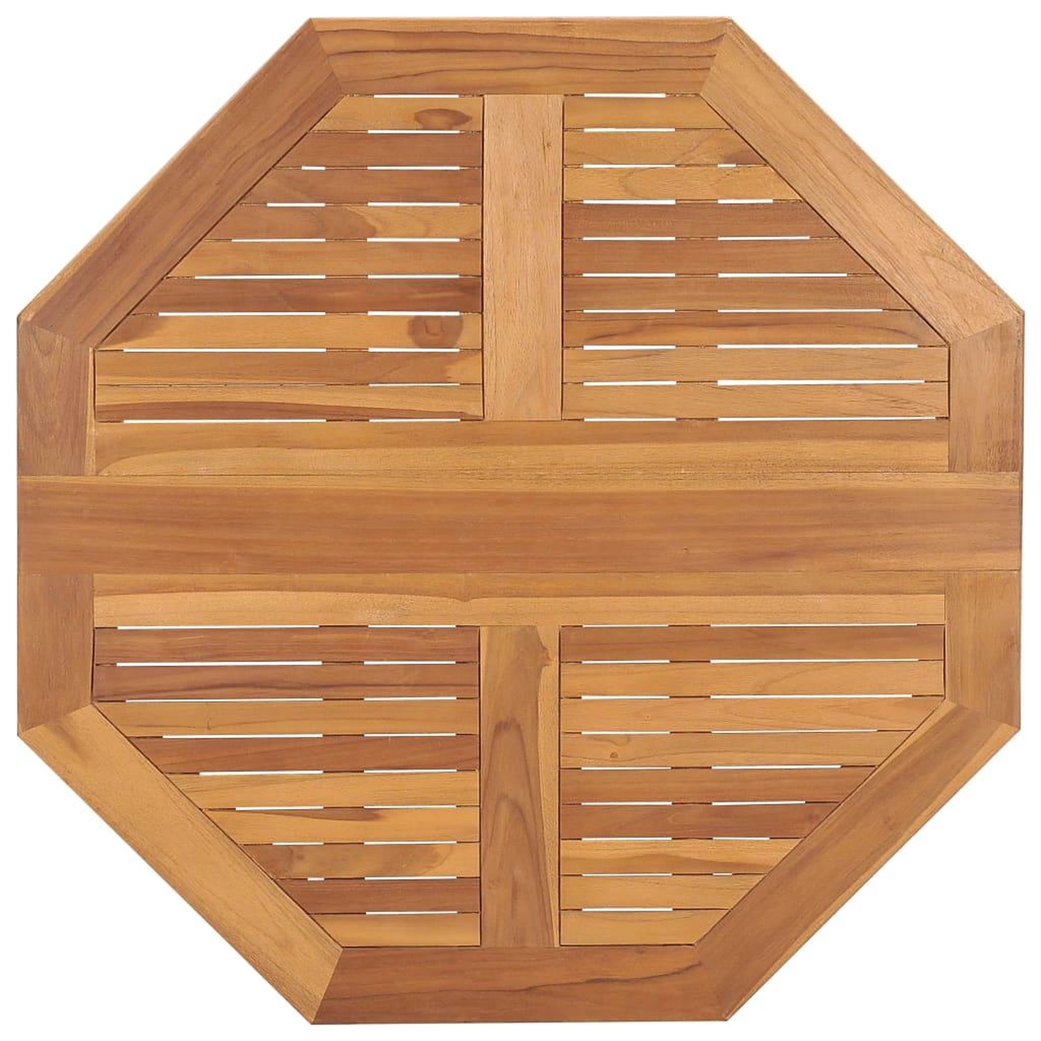 Voir la diapositive 4 : VIDAXL Table a dîner pliable de jardin Ø90x75 cm Bois de teck solide