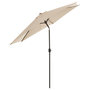 Voir la diapositive 2 : MADISON Madison Parasol de jardin Tenerife 300 cm rond ecru