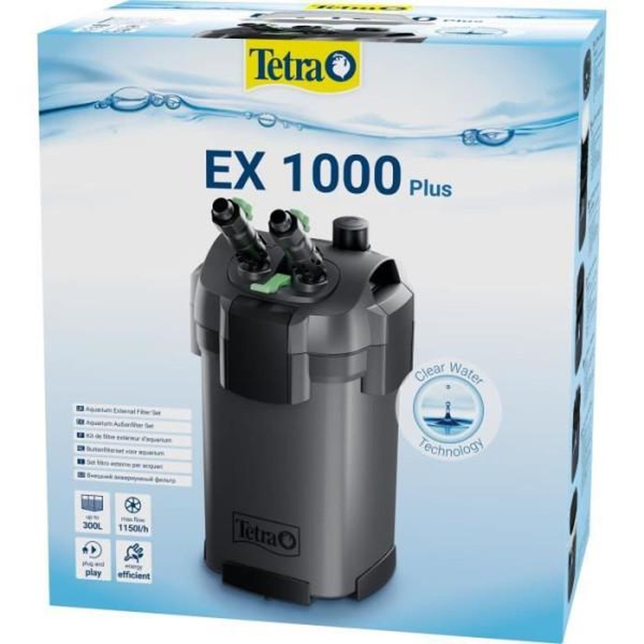 Voir la diapositive 2 : TETRA Filtre extérieur - tetra - ex 1000 plus - pour aquarium de 150 a 300 l