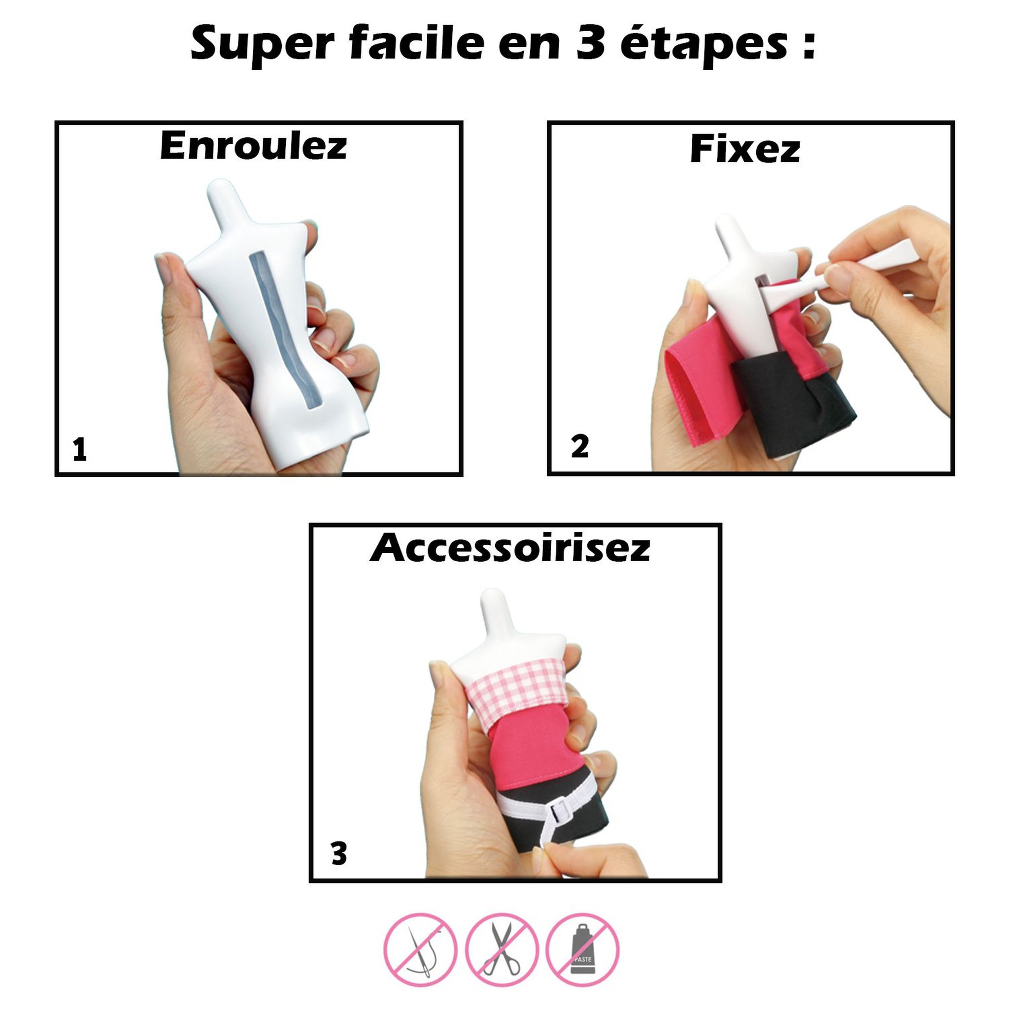 Voir la diapositive 6 : BANDAI Harumika coffret styliste de démarrage