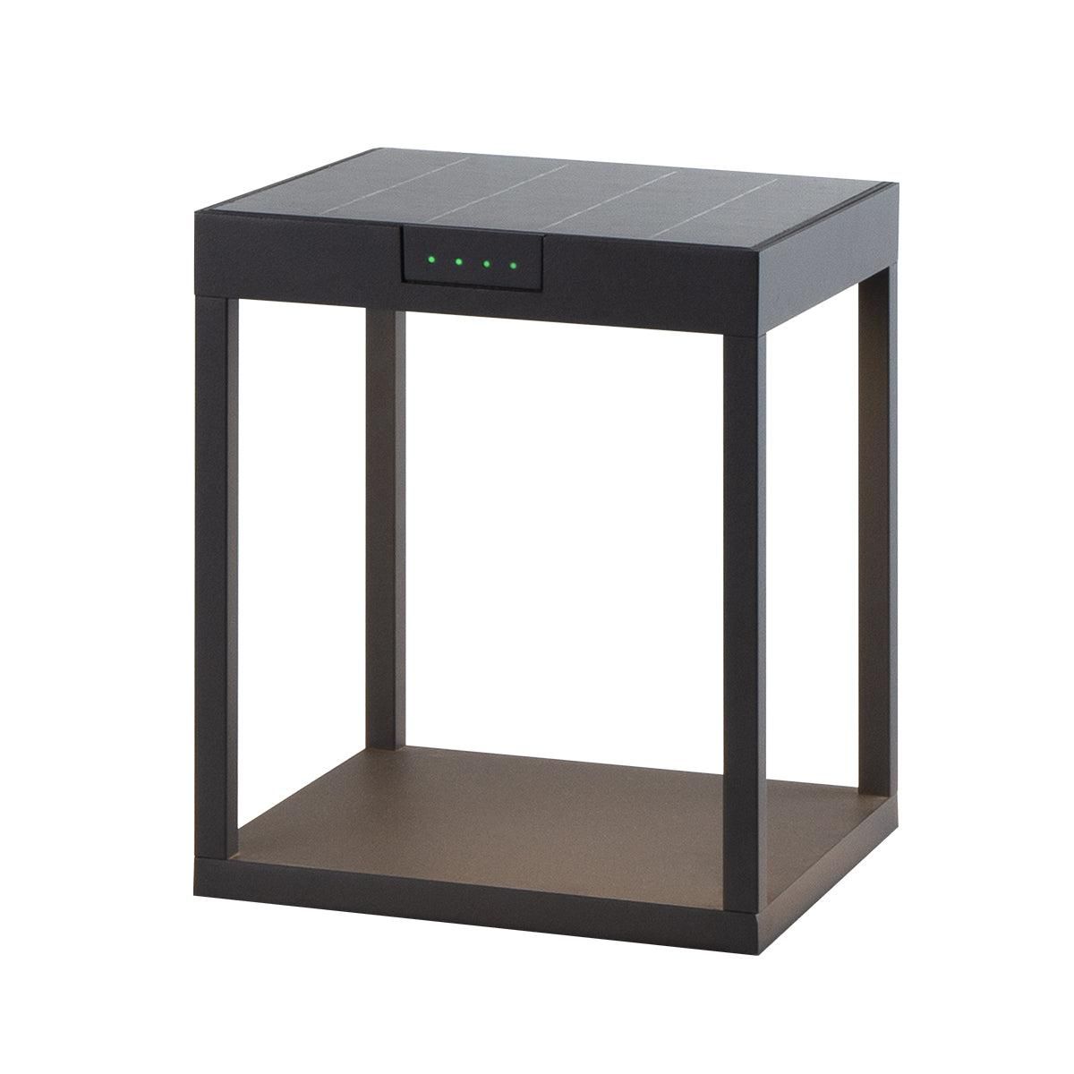 Lumisky Borne solaire RADIA Noir Aluminium H24,5cm