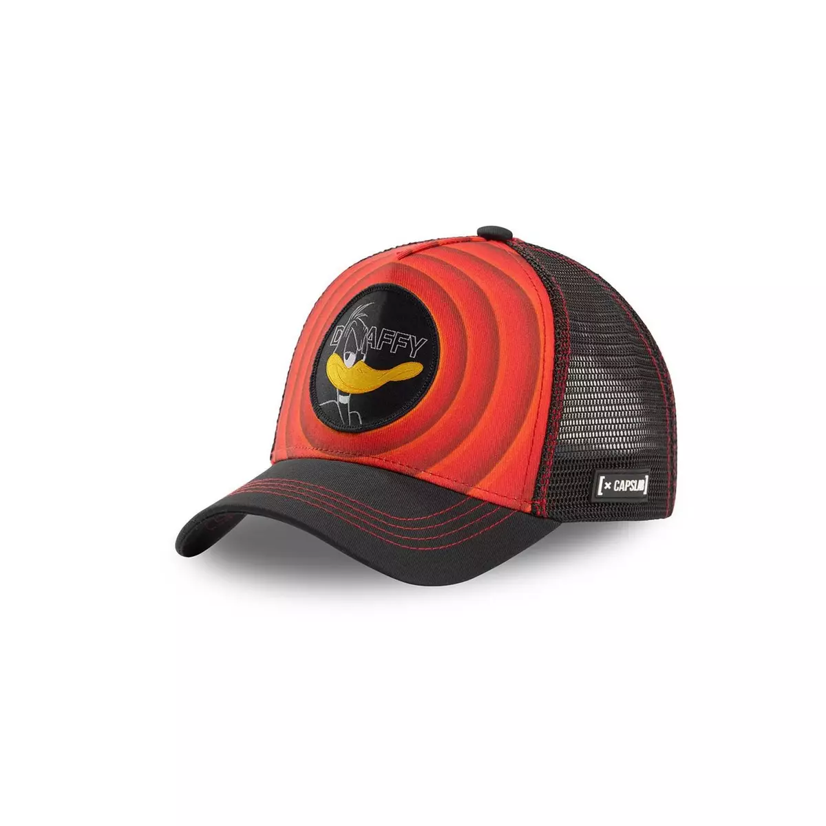 CAPSLAB Casquette Capslab Looney Tunes Daffy Rouge