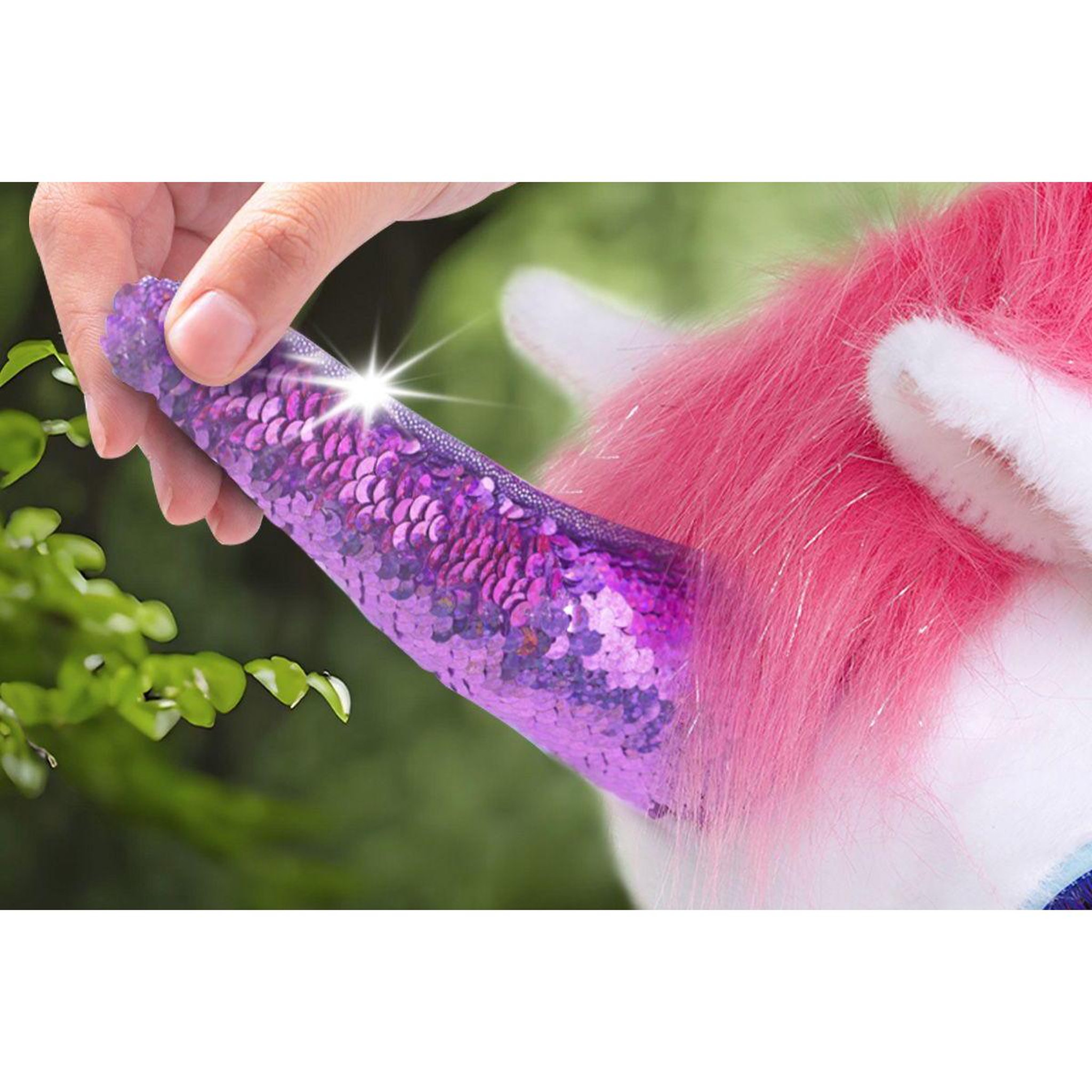 Voir la diapositive 3 : Ponycycle Cheval Porteur Enfant Modele Y licorne rose