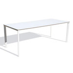 Paris Prix Table de Jardin 8 Places  Meet  200cm Blanc