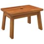 Voir la diapositive 2 : VIDAXL Tabouret-escabeau 38x26x22 cm Bois d'acacia solide