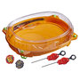 Voir la diapositive 2 : HASBRO Beyblade Burst QuadDrive - Set de Combat Cosmic Vector, arène Beystadium, 2 toupies et 2 lanceurs