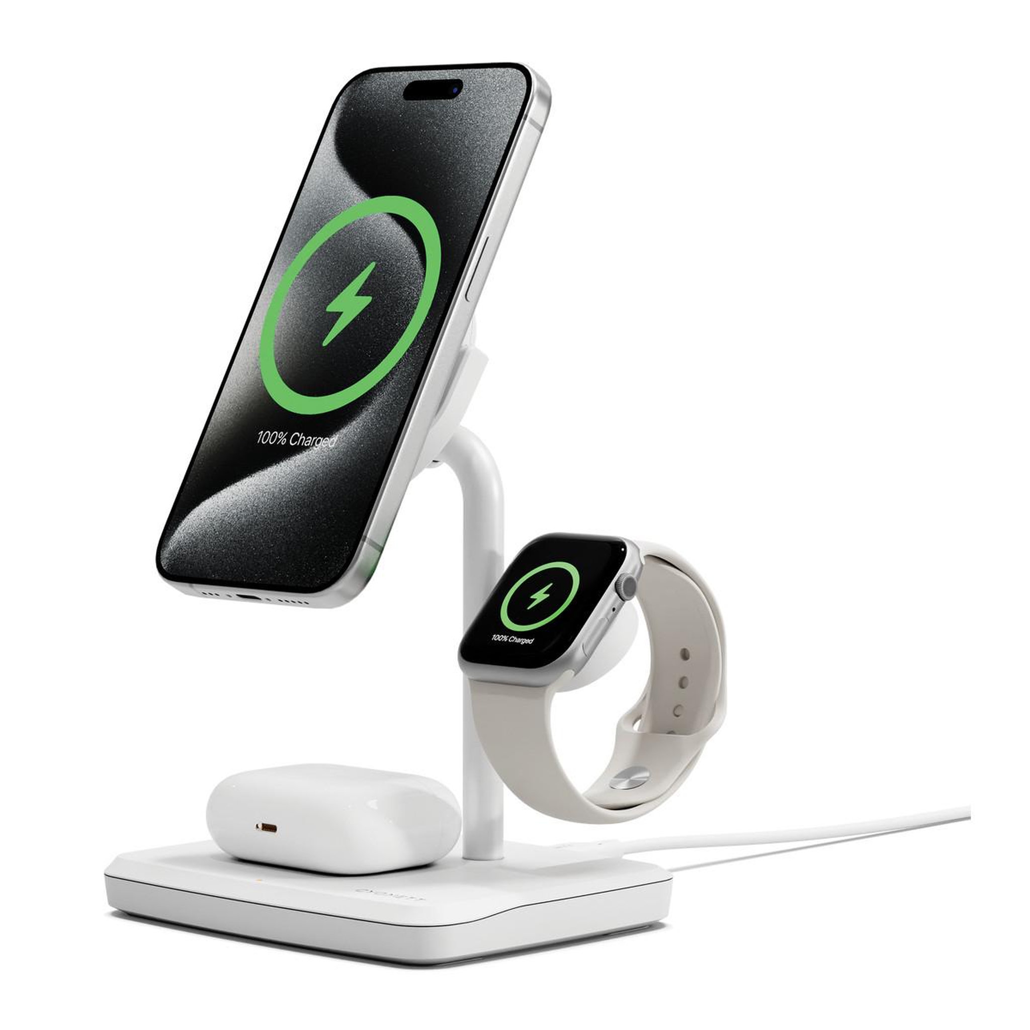CYGNETT Cygnett cy5101buncp chargeur d'appareils mobiles casques, casque, smartphone, smartwatch blanc usb recharge sans fil charge rapide intérieure