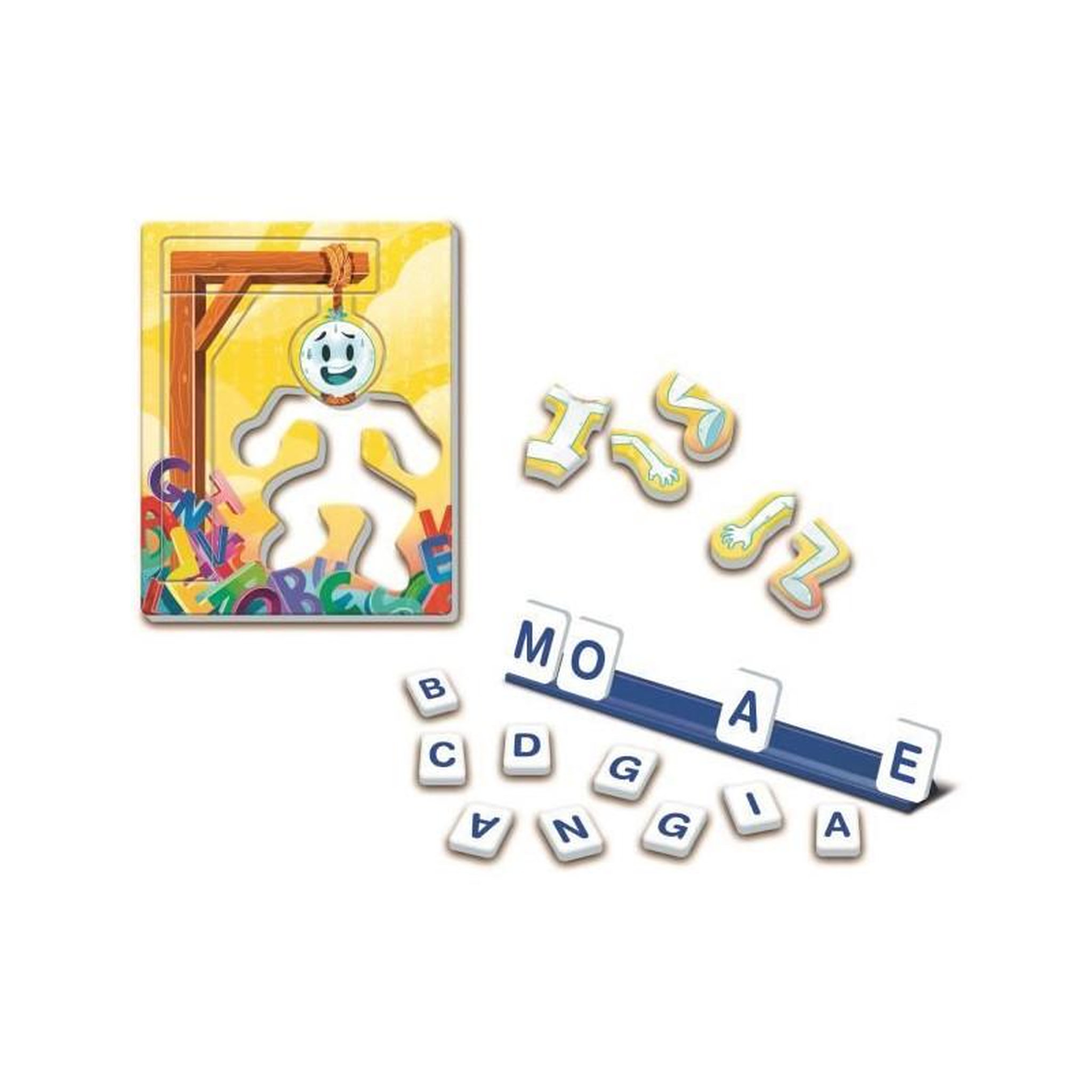 Voir la diapositive 2 : CLEMENTONI Le pendu, jeu de société CLEMENTONI