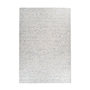 Voir la diapositive 1 : Paris Prix Tapis en Cuir Fait Main  Finish  Blanc & Argent