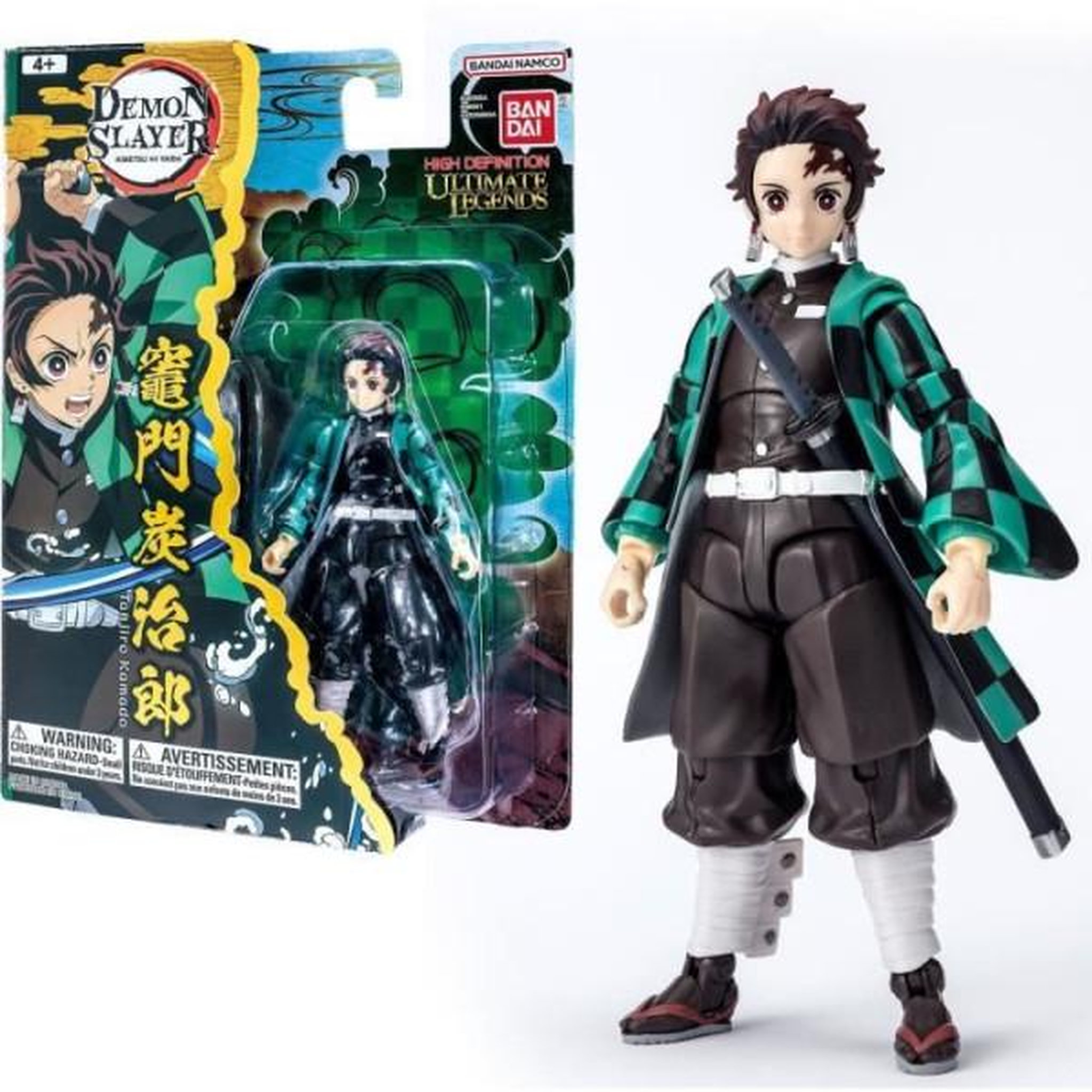BANDAI BANDAI - Ultimate Legends HD - Figurine d'action Demon Slayer 12 cm - Tanjiro Kamado - VE88961