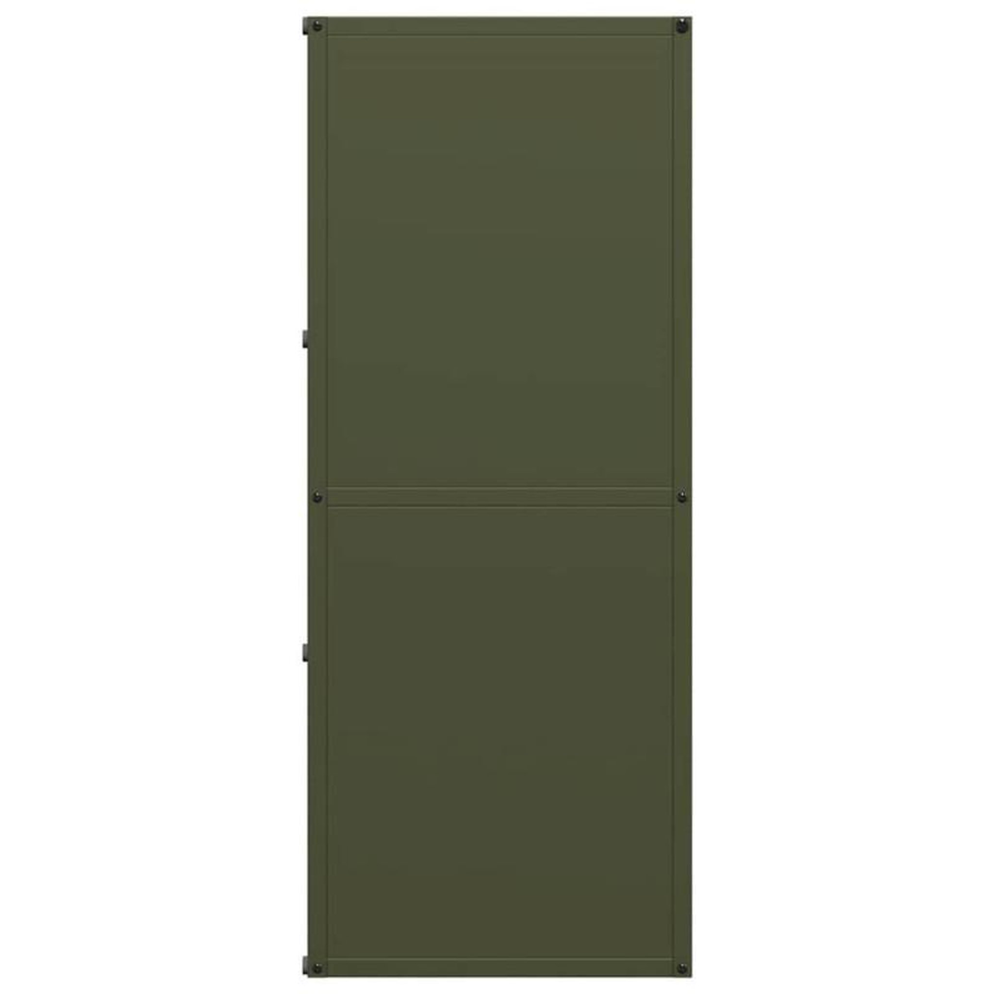 Voir la diapositive 6 : VIDAXL Portant de bois chauffage vert olive 40x30x75 cm