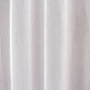 Voir la diapositive 4 : TOILINUX Voilage grande hauteur SABLE - 140 x 280 cm - Blanc
