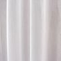 Voir la diapositive 4 : TOILINUX Voilage grande hauteur SABLE - 140 x 280 cm - Blanc