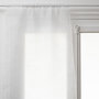 Voir la diapositive 1 : ATMOSPHERA 2 Voilages Dev effet feuille - 60 x 120 cm - Blanc