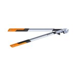 Fiskars Coupe-branches Powergear X - L à crémaillère et à enclume 80 cm - Ø 55 mm