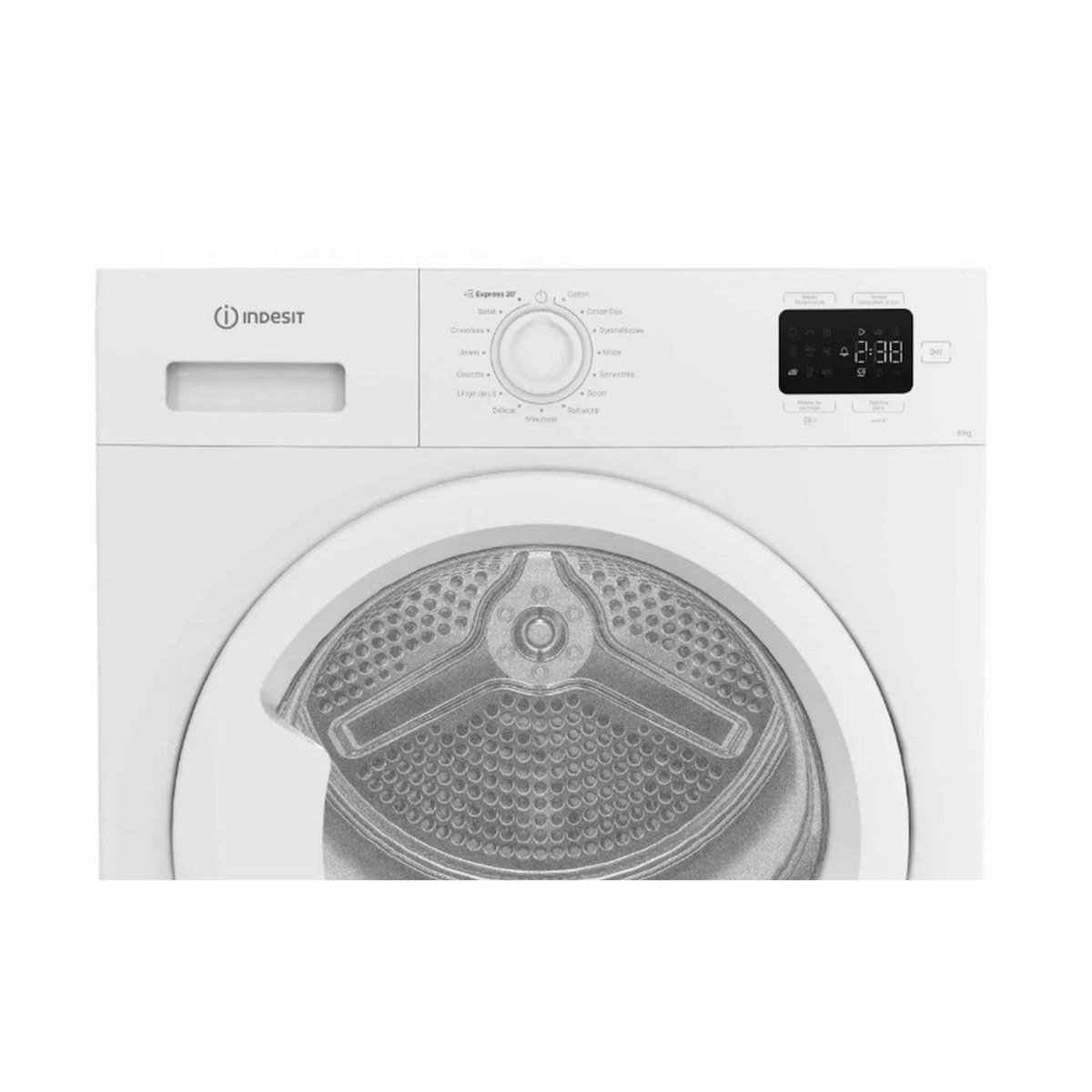 Indesit Sèche-linge pompe à chaleur 60cm 8kg - CYSD82DWWFR
