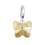 SC CRYSTAL Charm papillon golden SC Crystal orné de Cristaux scintillants
