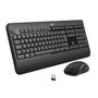 Voir la diapositive 2 : Logitech Ensemble Clavier et Souris Logitech MK540 Advanced Sans Fil Noir et Blanc