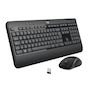 Voir la diapositive 2 : Logitech Ensemble Clavier et Souris Logitech MK540 Advanced Sans Fil Noir et Blanc