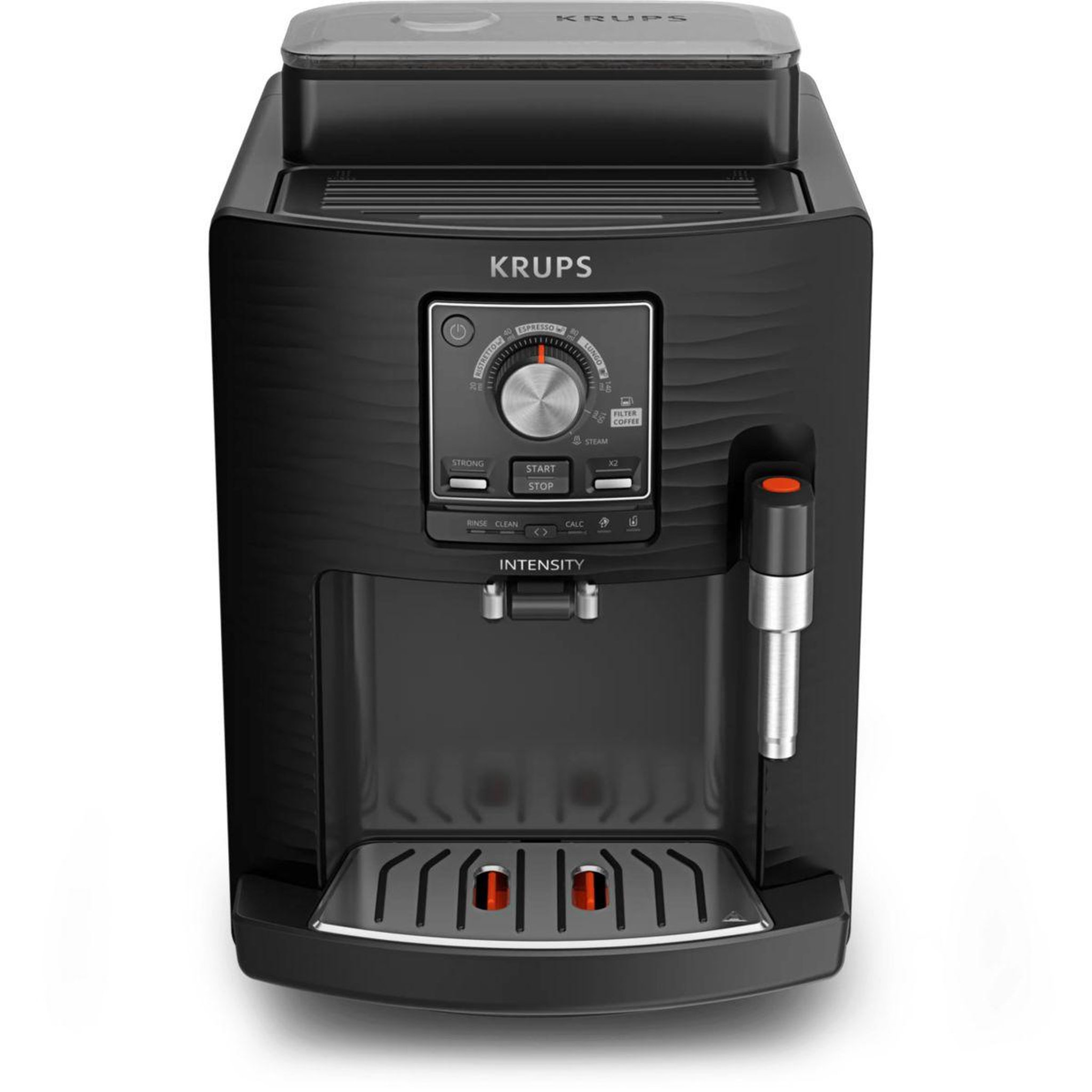 Voir la diapositive 2 : KRUPS Expresso broyeur intensity, machine espresso entièrementautomatique, 4 boissons ea5008e0