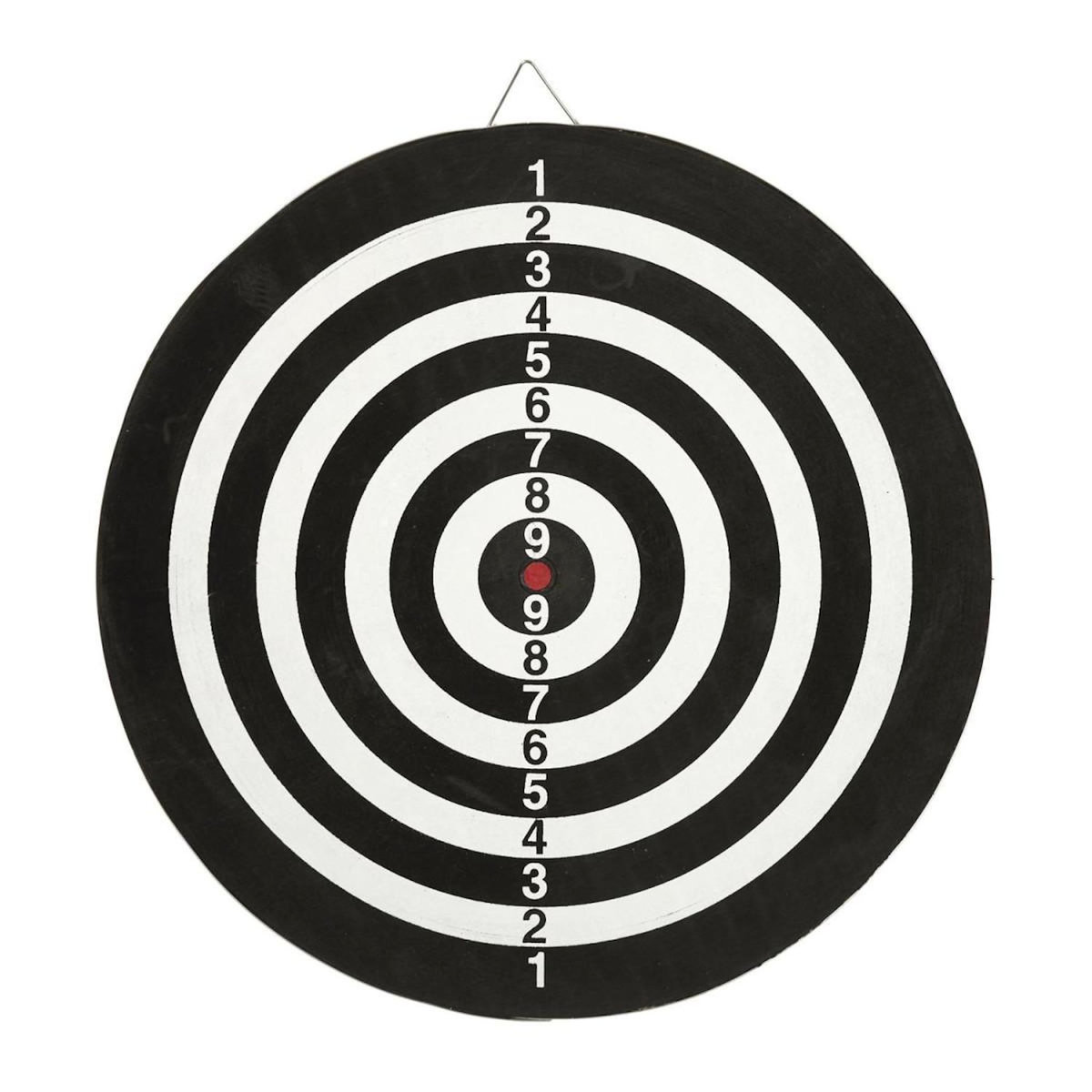 Paris Prix Jeu de Fléchettes  1 Cible  38cm Noir & Vert