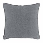 Paris Prix Coussin Carré Déco  Texas  40x40cm Gris