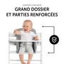 Voir la diapositive 4 : HAUCK Accessoires de chaise haute en bois Alpha Cosy Comfort Stretch Gris