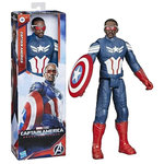 Marvel Figurine Marvel Captain America Titan Hero Series 30 cm bleu