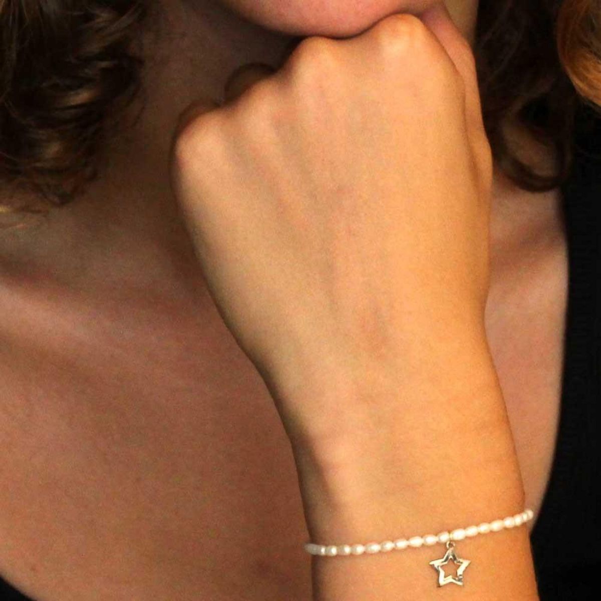 L'ATELIER D'AZUR Bracelet Or et Perles - Femme