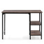 Voir la diapositive 3 : VS VENTA-STOCK Bureau Colón Noir,Table pour PC, 2 Rayons, Style Industriel, 110 cm Longueur
