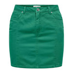 Only Jupe en Jean Verte Femme Only Pintu. Coloris disponibles : Vert