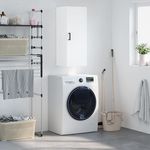 VIDAXL Armoire murale blanc 34,5x34x90 cm