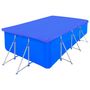 Voir la diapositive 2 : VIDAXL Couvertures de piscine 2 pcs PE Rectangulaire 90 g/m^2 400x207cm