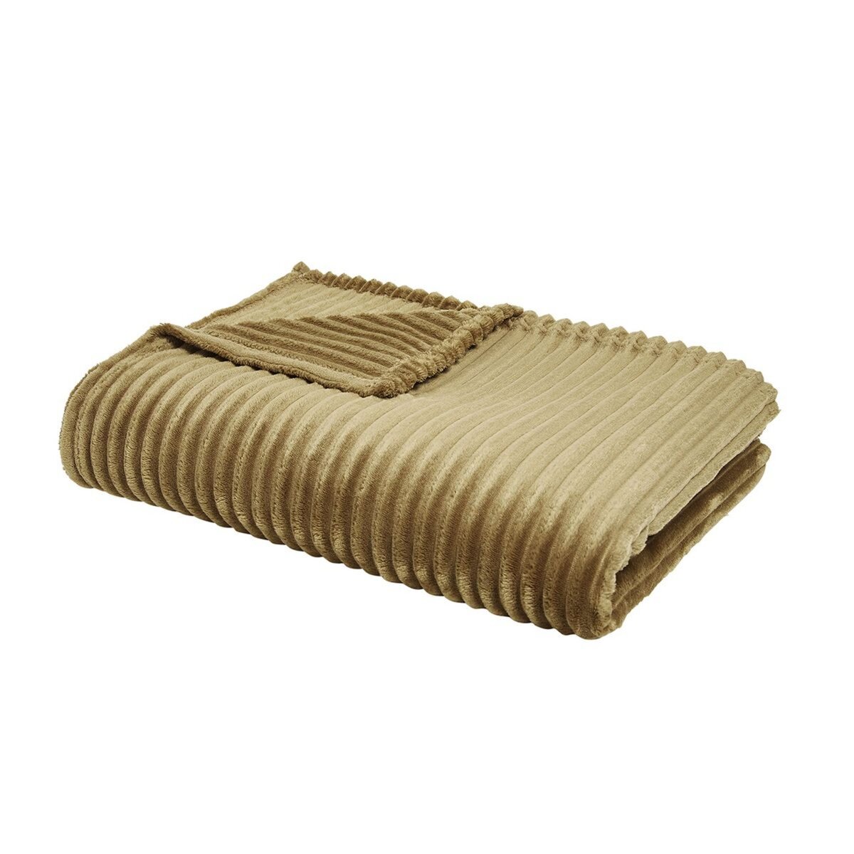 TODAY Plaid côtelé uni 