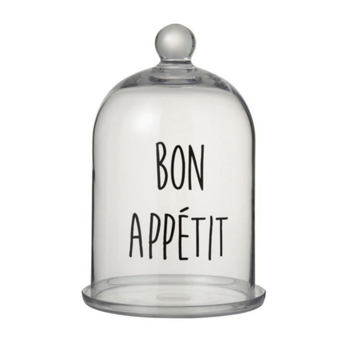 Paris Prix Cloche en Verre  Bon Appétit  31cm Transparent