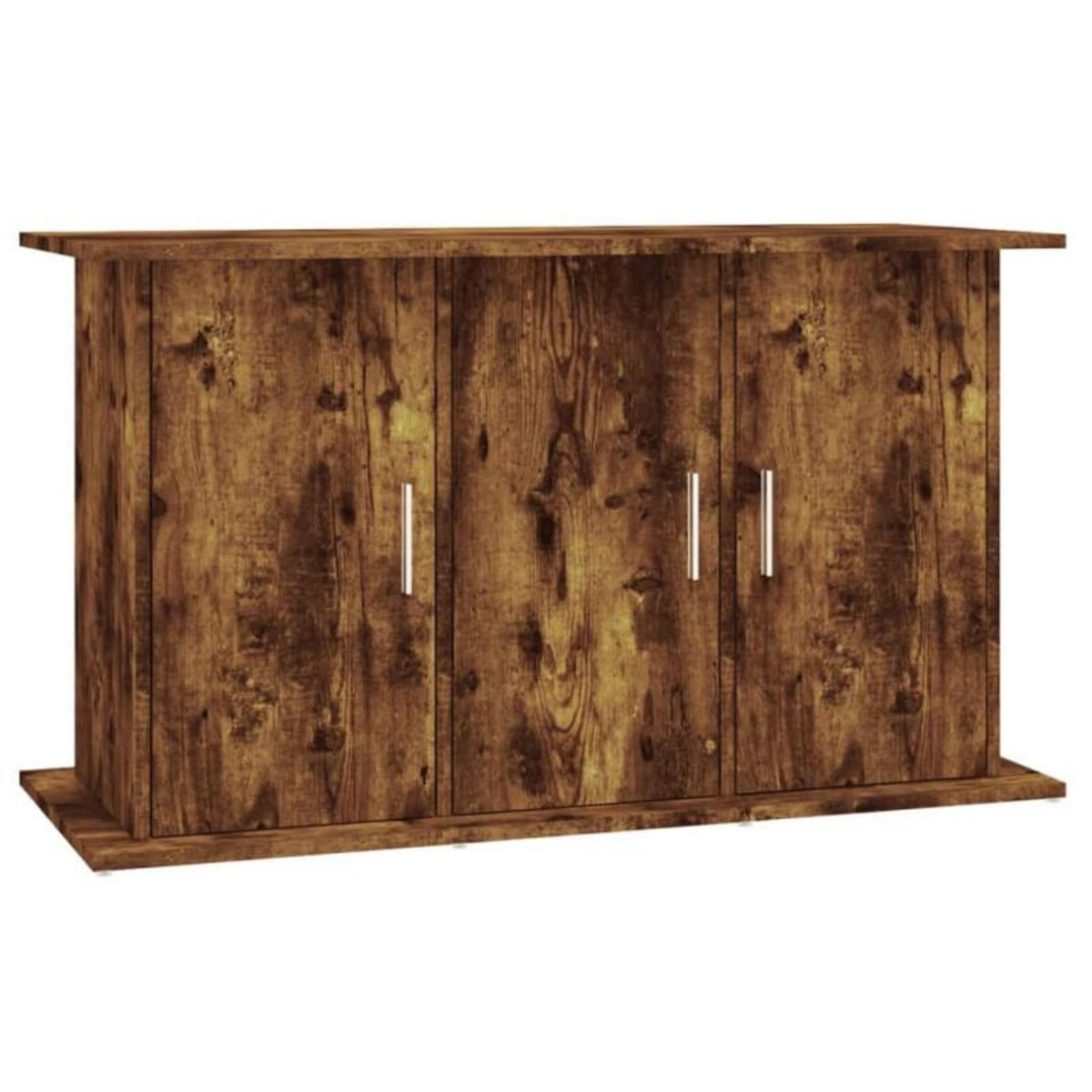 VIDAXL Support pour aquarium chêne fumé 101x41x58 cm bois d ingénierie